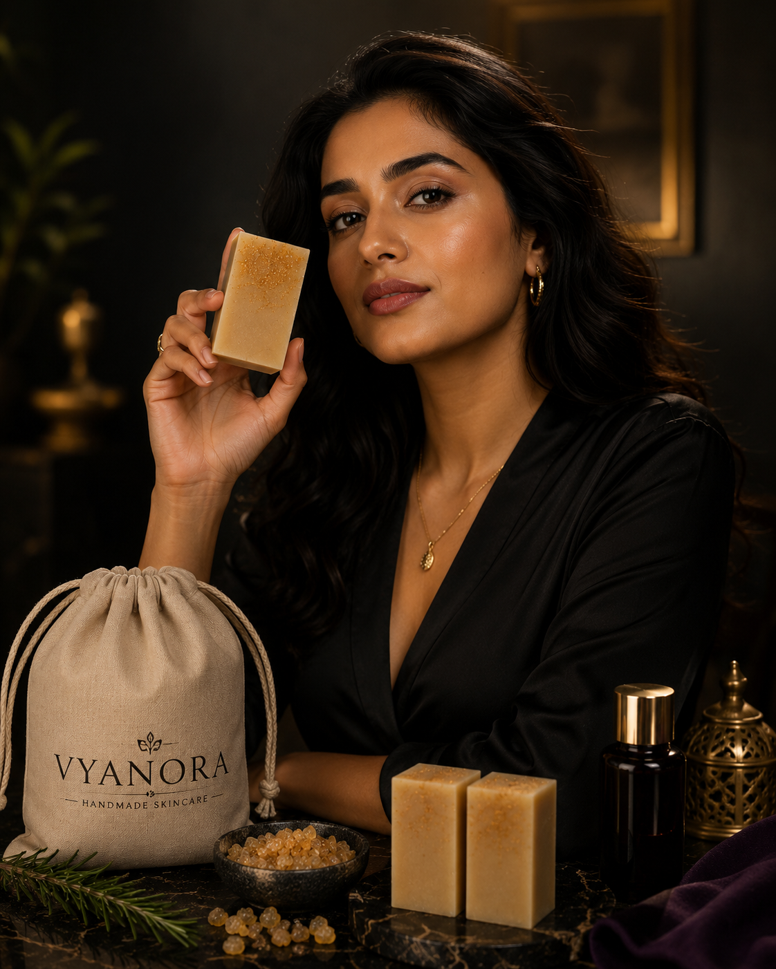 Mystic Frankincense VYANORA Mystic Frankincense Handmade Bathing Bar